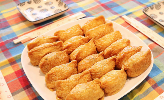 Juicy and delicious Inari sushi