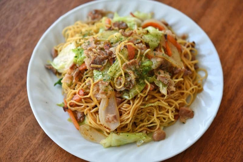 Recipe for Soy Sauce Yakisoba