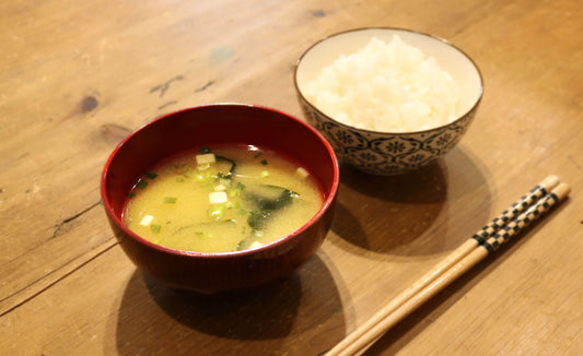 Miso soup that can be made only with hot water