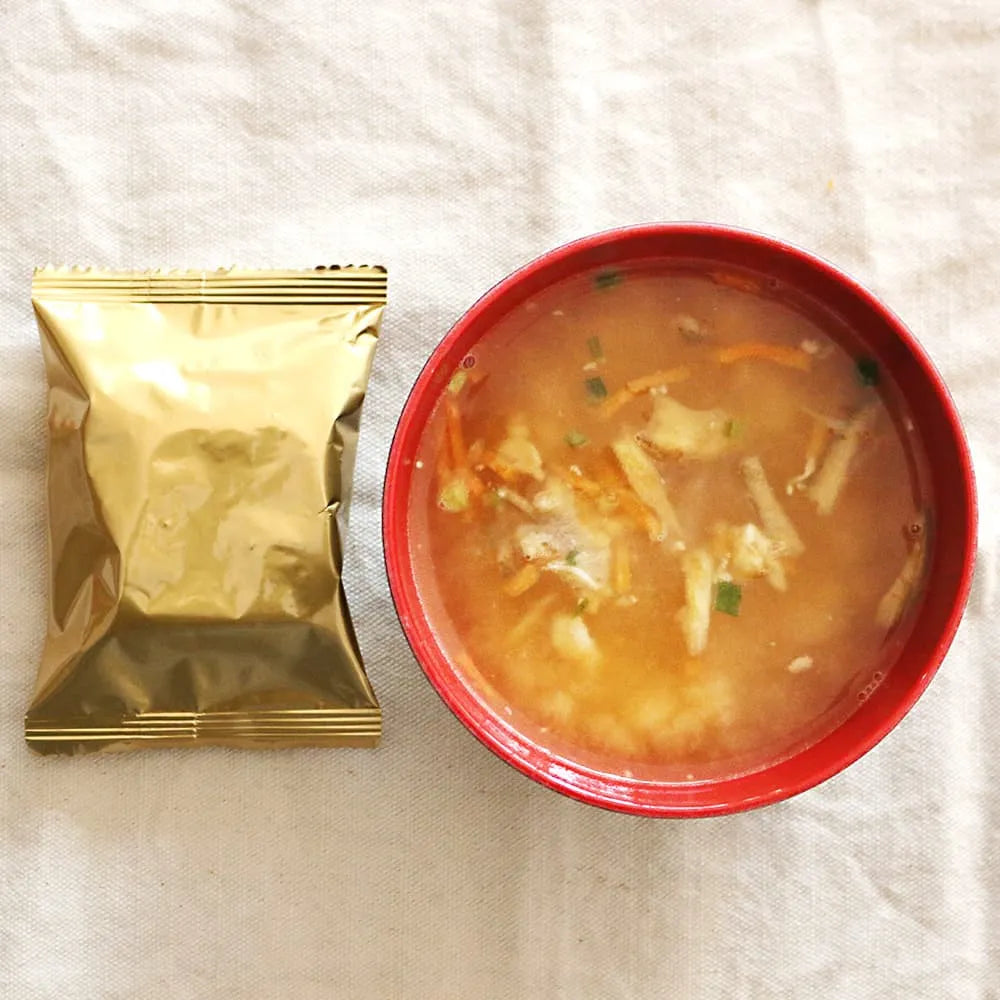 Miso Soup Freeze-Dried - "Tonjiru" pork miso soup 5serving