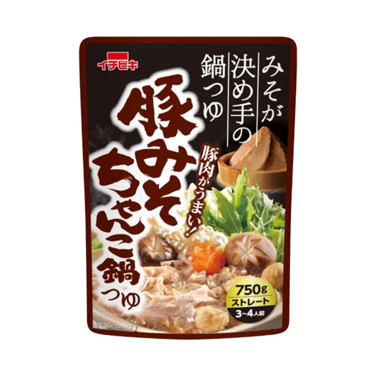 Pork miso chanko nabe japanese hot pot soup 750g Limited Item