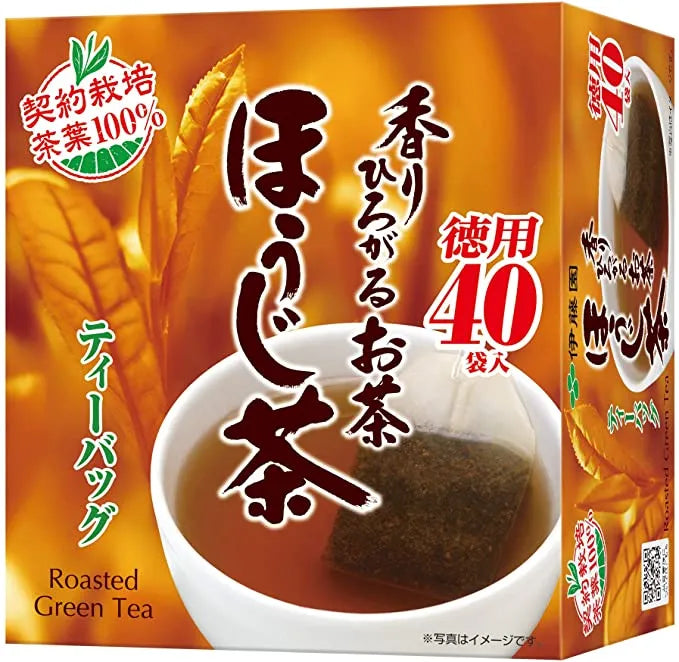 Houjicha tea bags 40 teabags