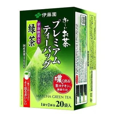 Premium Japanese Tea Bags 20p - Oi Ocha 20 bags