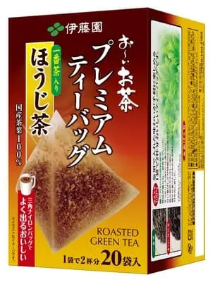 Premium Japanese Houji Tea Bags 20 bags - Oi Ocha