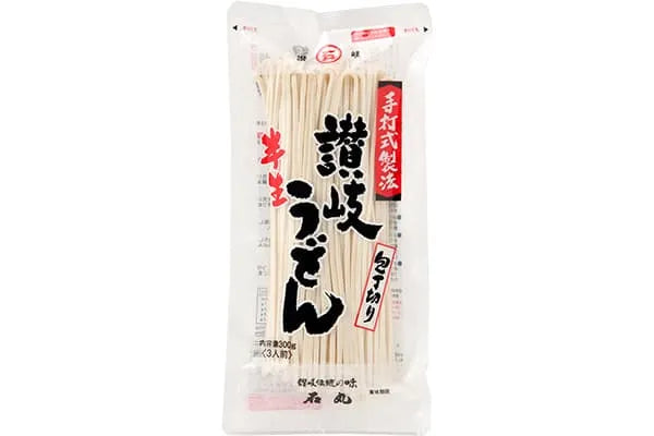 Sanuki udon noodles made by the handmade method 300g