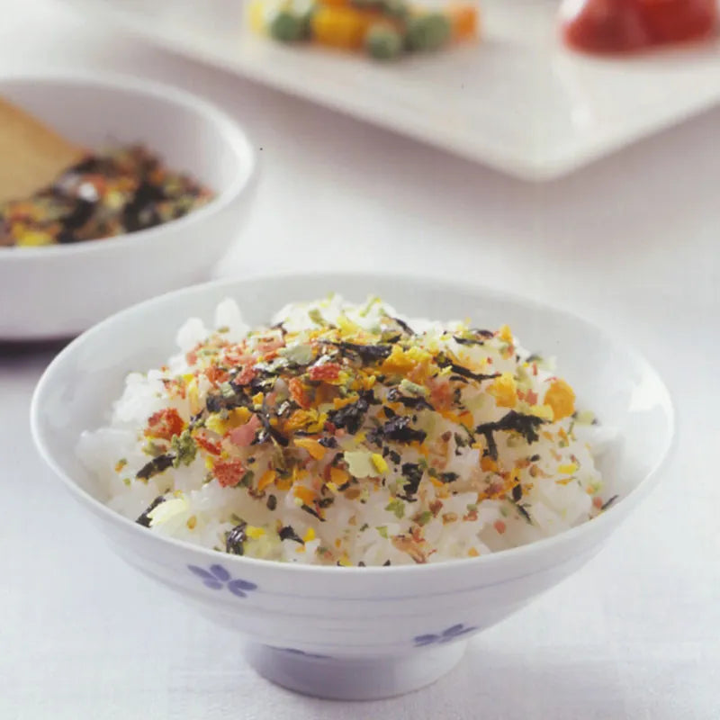 Vegetables high in beta-carotene furikake