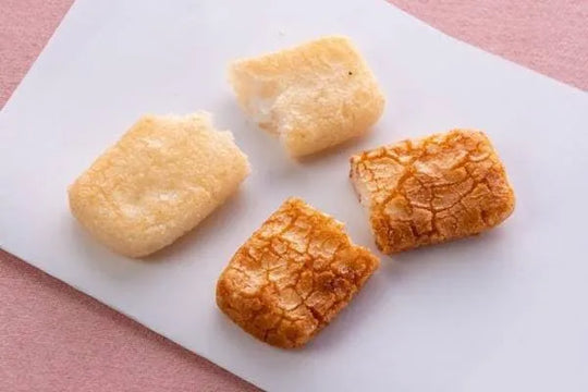 Fried rice crackers with sweet soy sauce