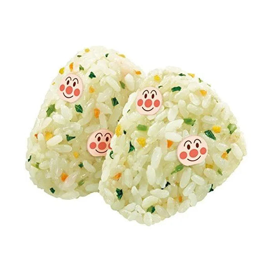 Furikake Anpanman Mixed Rice with Green and yellow vegetables