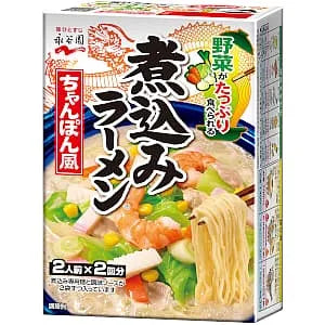 Stewed ramen noodles, chanpon-style