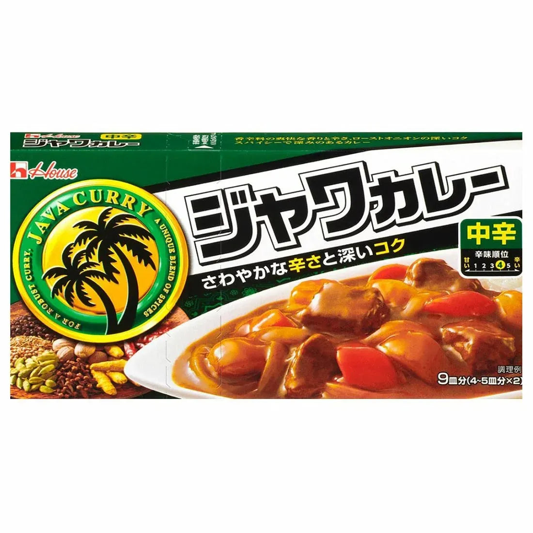 Japanese Jawa Curry Medium spicy 185g