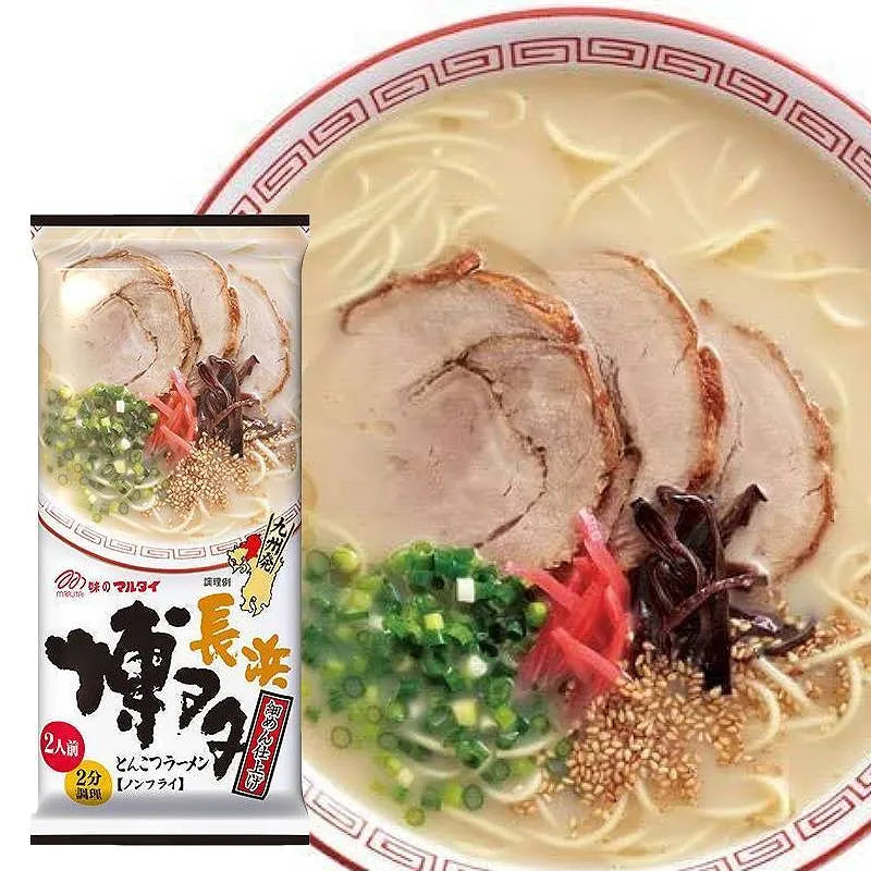 [Japanese Ramen] Hakata Nagahama-style tonkotsu Ramen Noodle