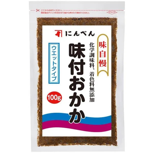 Additive-free seasoned okaka seaweed for business use 100g