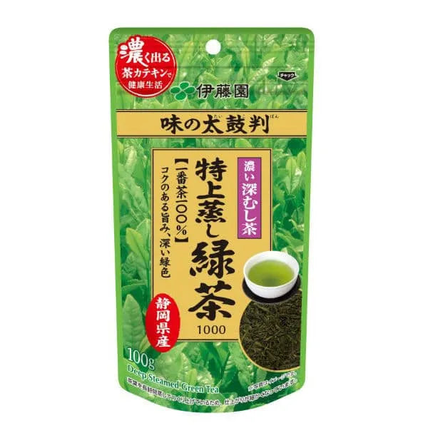 Aji no Taiko-ban high quality Steamed Green Tea 1000 1 bag (100g)