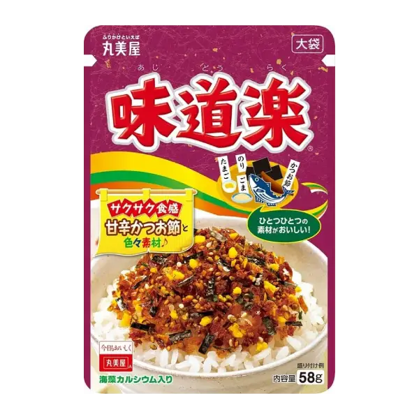 Ajidouraku Furikake sprinkle seasoning 58g