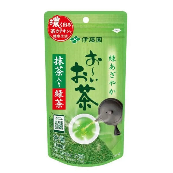 Green tea with matcha Tea leaves 100g