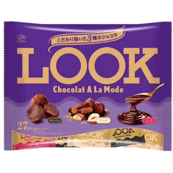 Fujiya Look (Chocolat a la mode) Family Pack 27 pieces