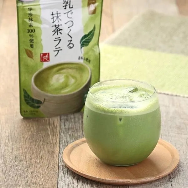 Moheji Matcha Latte made with Milk 1 bag (100g)