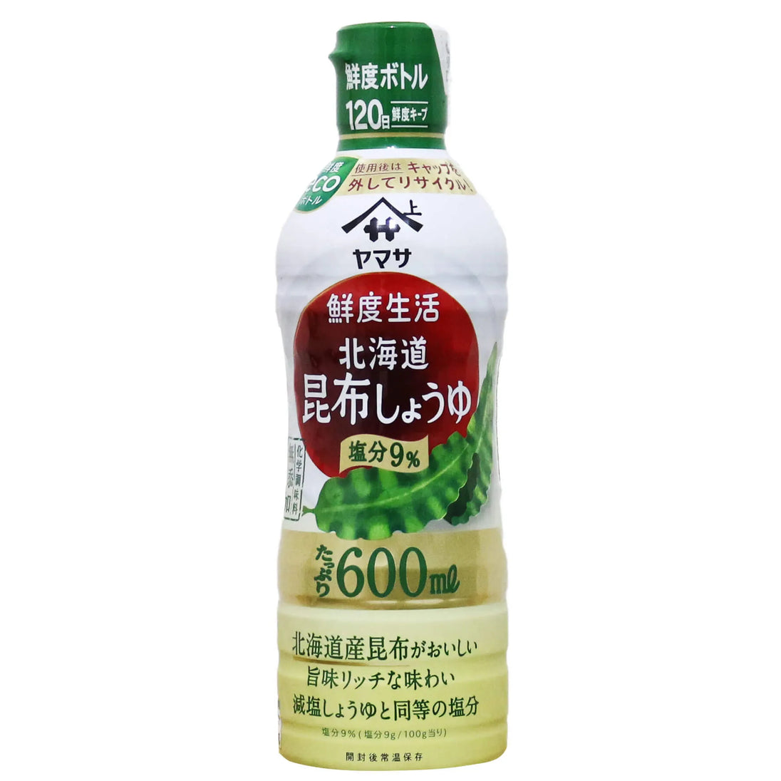 Soy sauce using Hokkaido kelp (600ml)