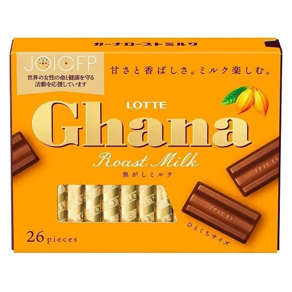 Lotte GHANA ROASTED MILK EXCELLENT 119g