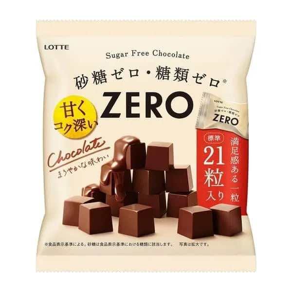 Lotte Zero Chocolate Bag 84g