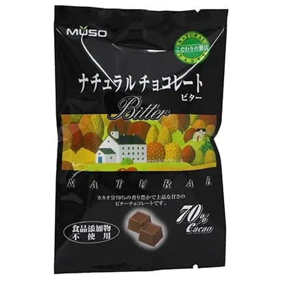 Muso Natural Chocolate Bitter 60g