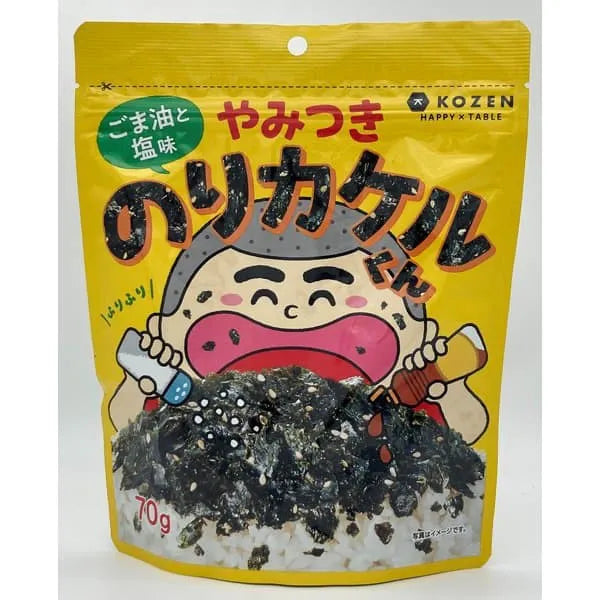 Nori Kakeru-kun Sesame Oil and Salt Flavor 70g