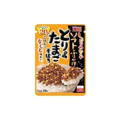 Soft Furikake Chicken & Egg Soboro 28g