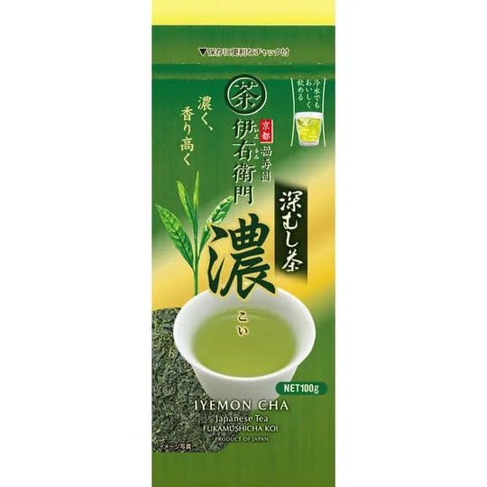 Uji-no-Tsuyu Seicha iemon deep steamed tea strong taste 1 bag (100g)