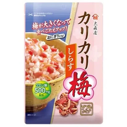 crunchy ume shirasu 40g [furikake].