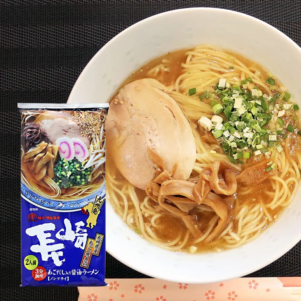 Soy sauce Ramen with Ago Dashi