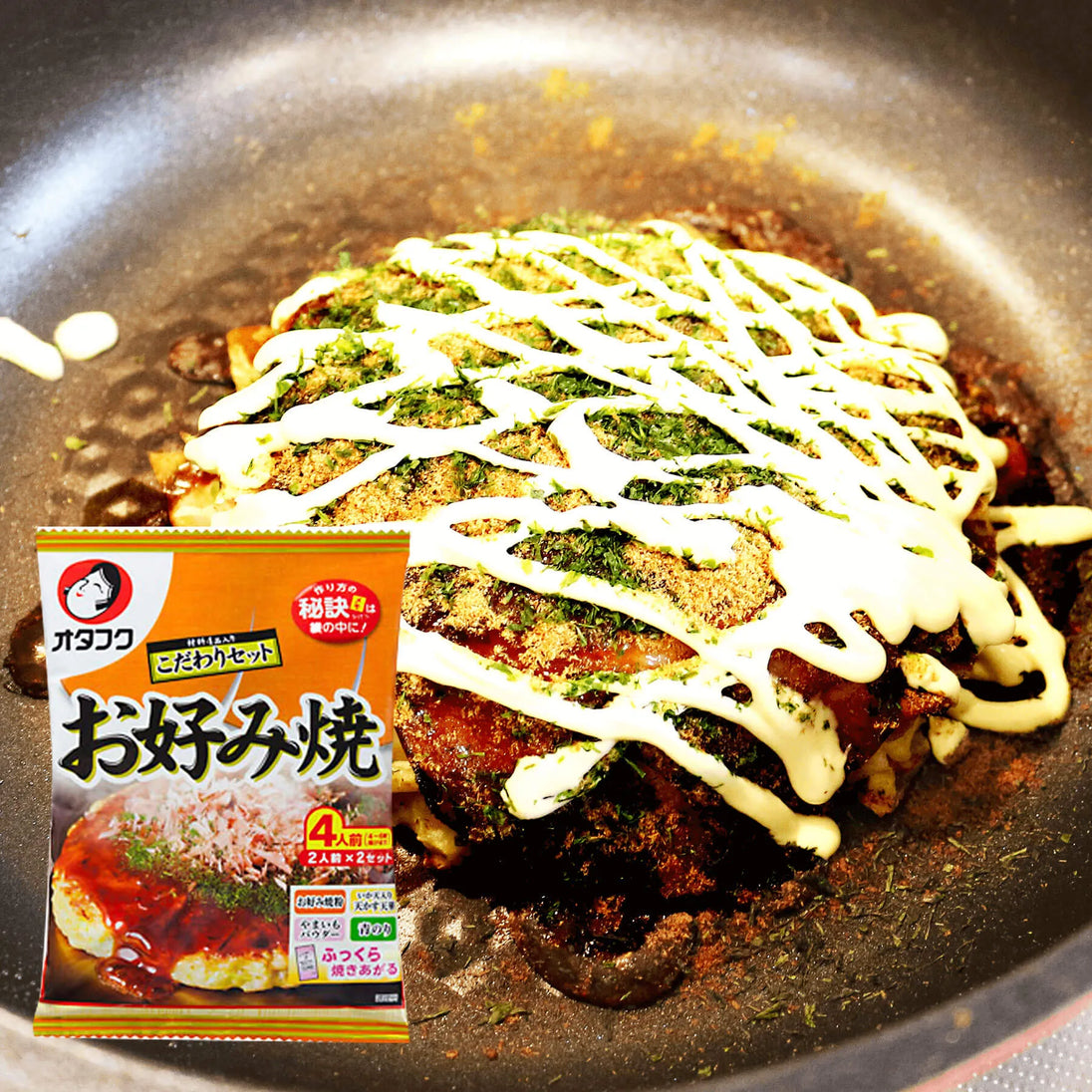 Okonomiyaki Baking mix 4 servings (240g)