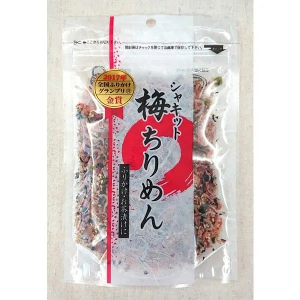 shakkit ume chirimen 80g [furikake].