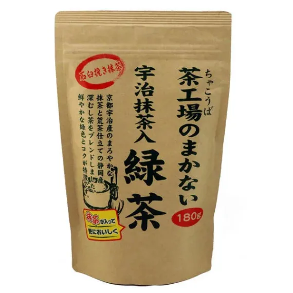 Oigawa theefabriek, 1 zakje (180 g) groene thee met Uji matcha