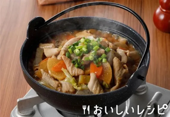 Japanese Soup stock for one-pot dish Nabe - Rich miso hot pot flavor soup stock  40g*4pcs - easy-to-open portion type - Image 4