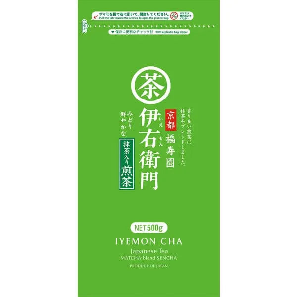 Uji-no-Tsuyu-Seicha Iemon Sencha with Matcha - for professional use - 1 bag (500g) 3 ITO_EN_Oi-Ocha_Green_Tea_Powder_with_Matcha_stick_type-2_9fe5b000-b0f2-4f65-9387-0ec98b5343bd