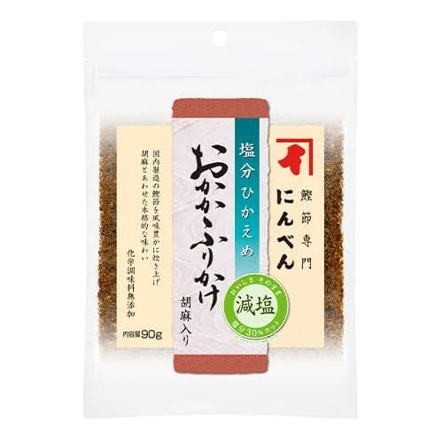 Soft furikake - low salt okaka furikake with sesame seeds 90g