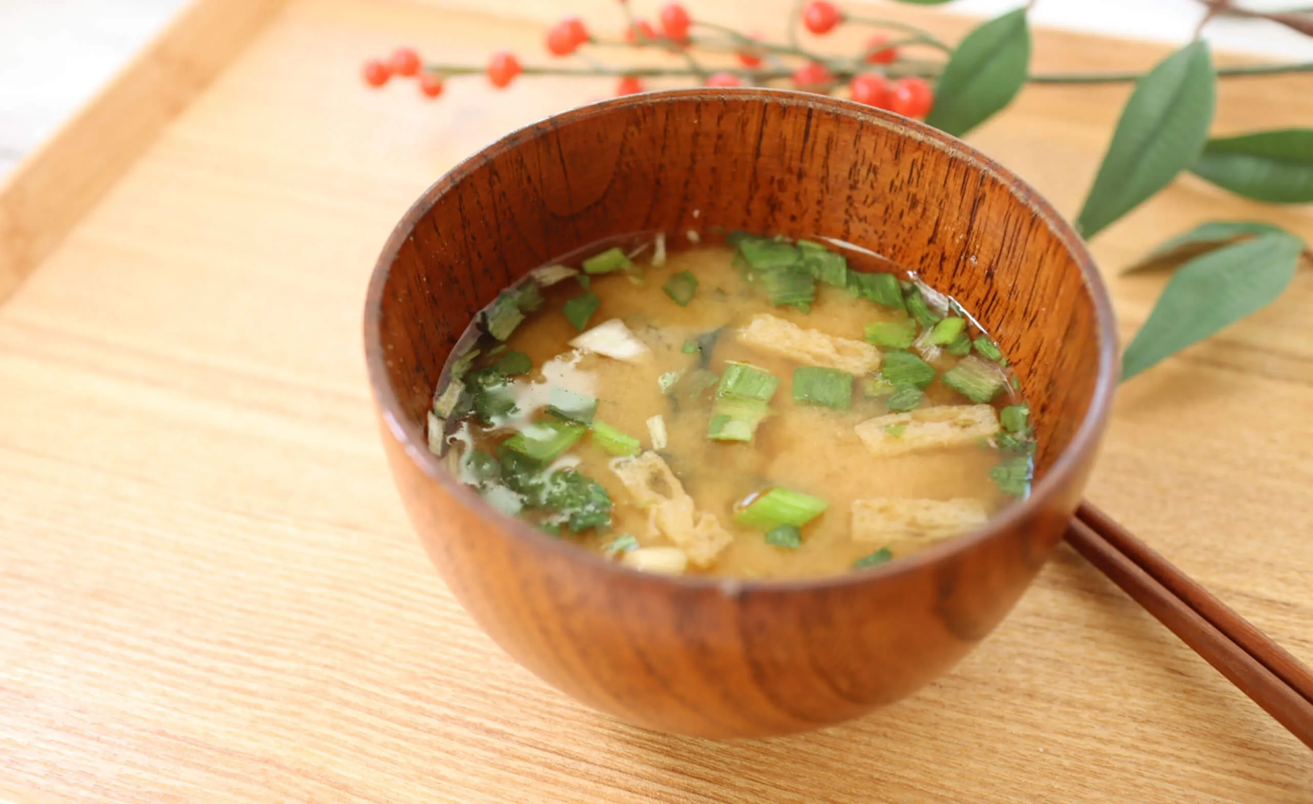 japanische Miso-Suppe