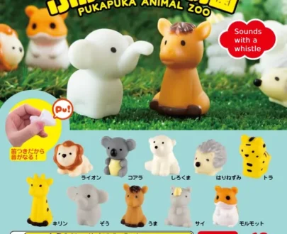 Jouet capsule japonais gacha Puka Puka Zoo