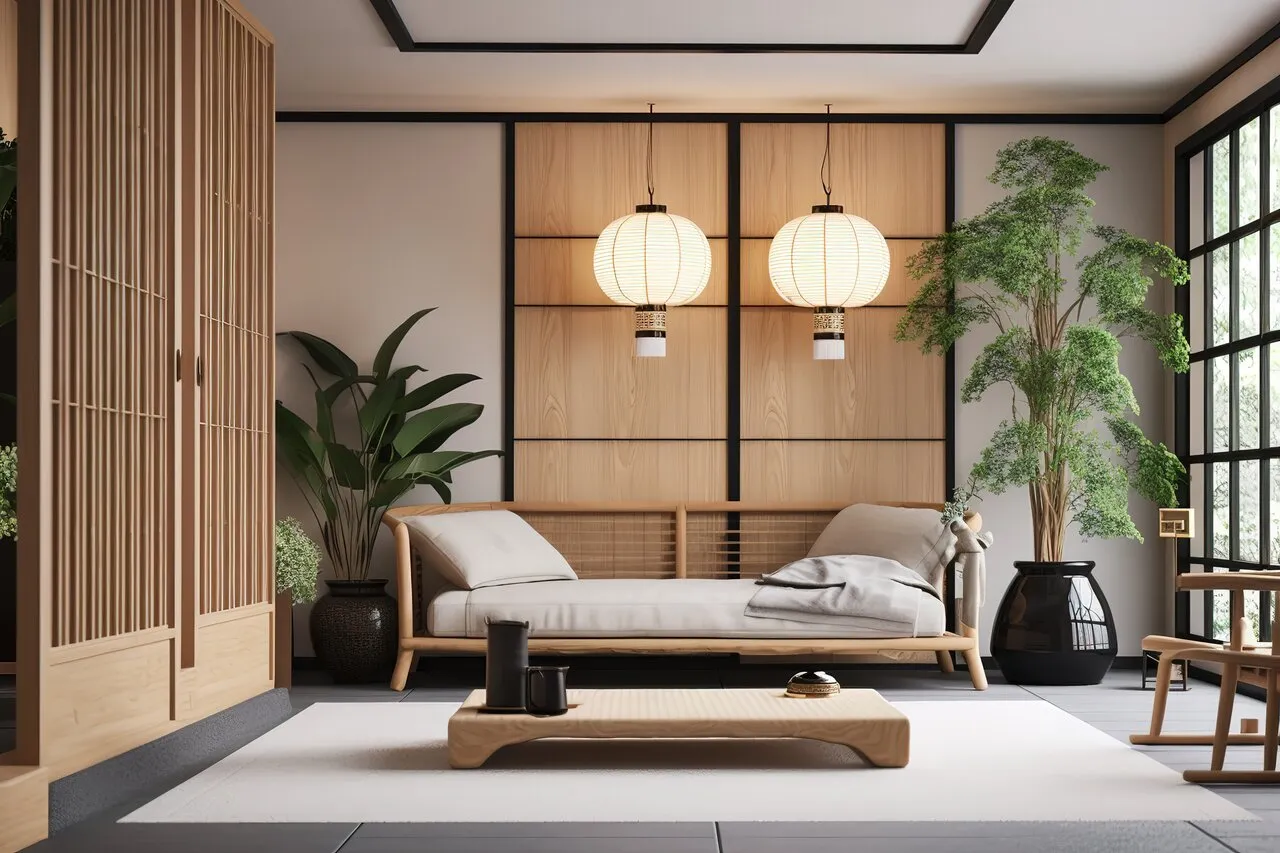 japanisches Interieur