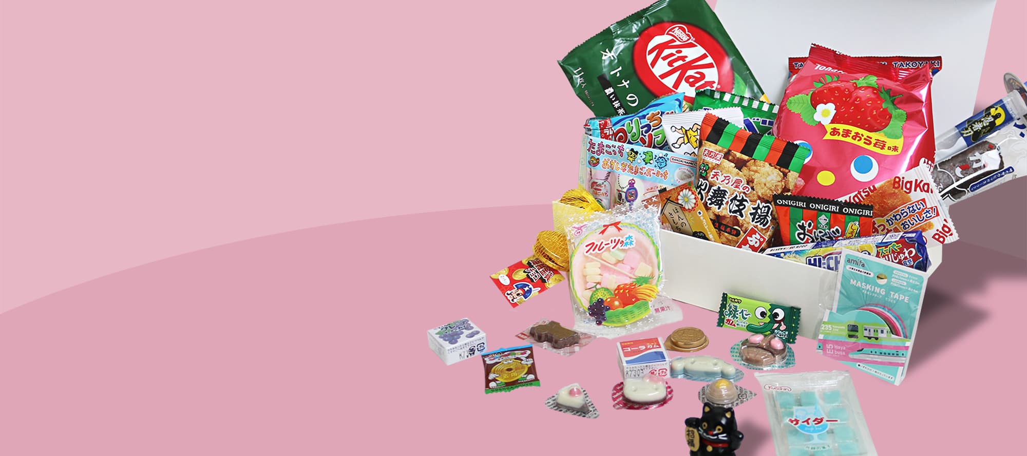 Authentieke Japanse snacks en snoep en meer, rechtstreeks bij u thuis afgeleverd