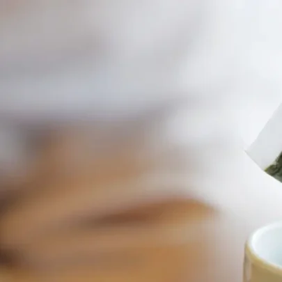 Bolsitas de té verde