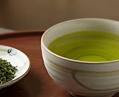 Japanse groene thee