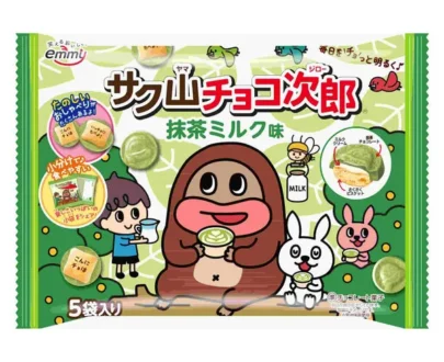 SakuYama Choco Jiro Matcha Milk Flavor