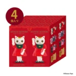 Chicaco Toya Maneki Maneko Figurine Collection-Lucky Cat-geïnspireerd kunstspeelgoed