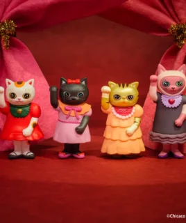 CHICACO TOYA Maneki Maneko Figurine Collection – Lucky Cat-Inspired Art Toys