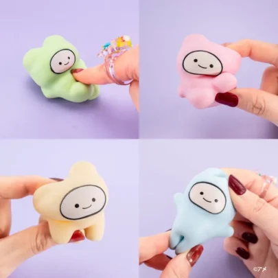 Danryoku Kumadomo - Figuras de cápsula del oso elástica
