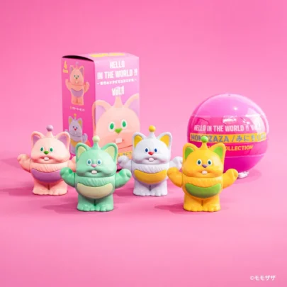 Hola en el mundo !! Vol.1 - Colección de figuras de Momozaza Mini Chikuwa