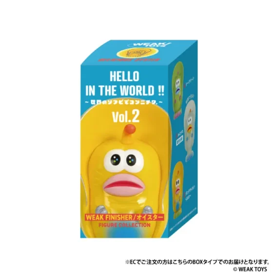 Hallo in de wereld !! Vol.2-Zwakke Finisher Oyster Mini Figuur Series 6-delige set
