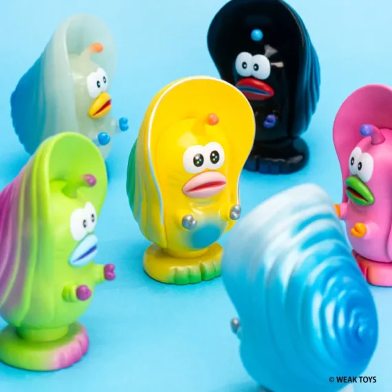 Hallo in de wereld !! Vol.2-Zwakke Finisher Oyster Mini Figuur Series 6-delige set