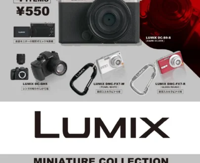 Minimaler Spielzeuglumix Miniaturkamerasammlung